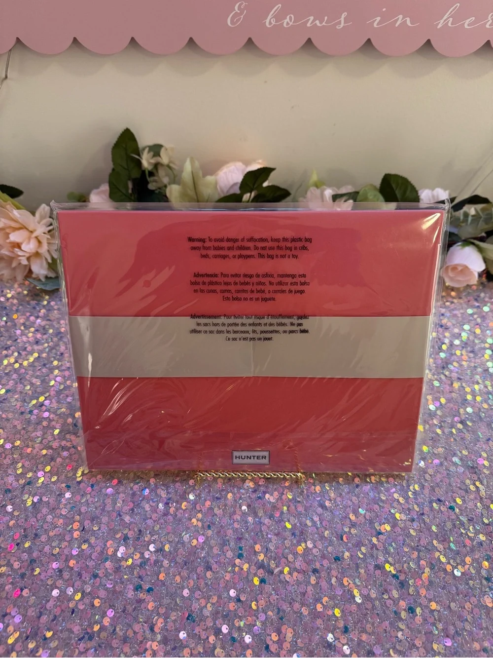 NWT Hunter Coral Header Weekly Desk Pad and Blue Spiral Notebook Set
